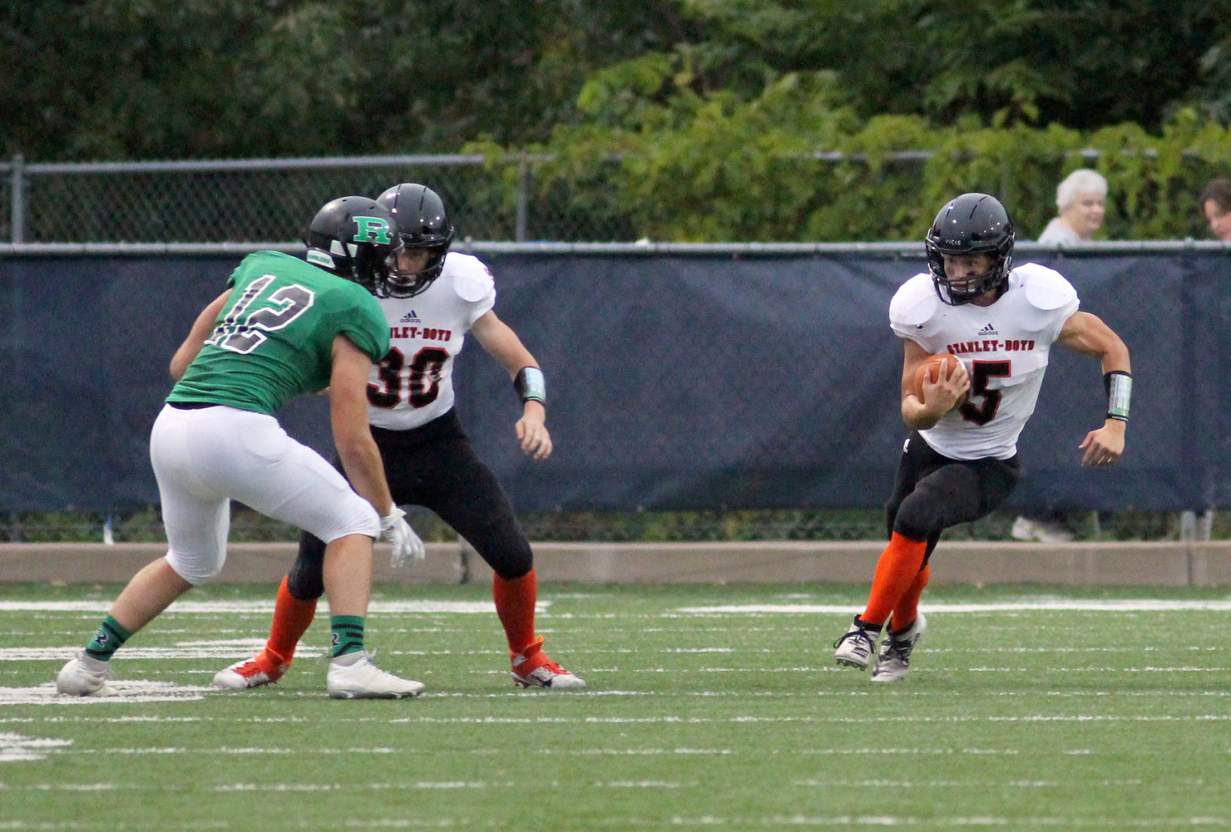 Stanley-Boyd football at Eau Claire Regis 9-5-19
